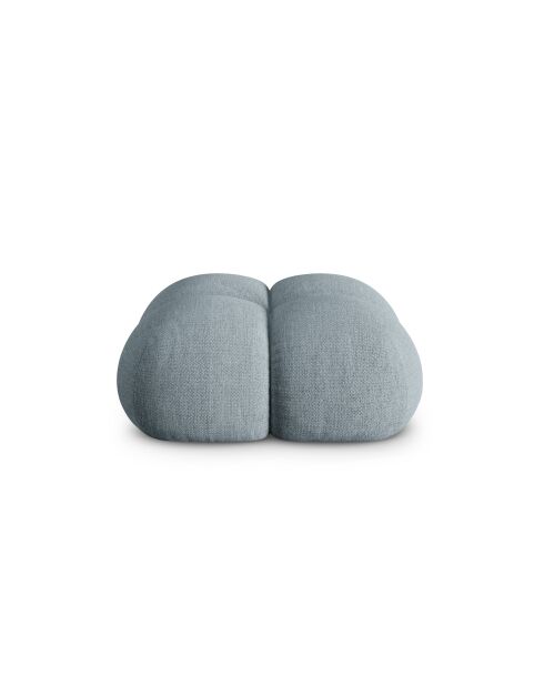 Pouf Loretto 1 Place bleu pastel - 90x90x40 cm