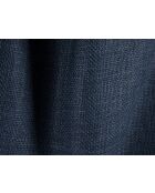 Divano angolare sinistro trasformabile Kimi A con baule Kimi 3 posti blu - 275x142x84 cm