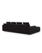 Wendbares Ecksofa mit umwandelbarem Kofferraum Kimi 5 Seater dunkelgrau - 352x142x84 cm