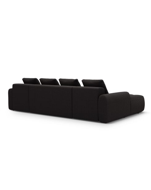 Wendbares Ecksofa mit umwandelbarem Kofferraum Kimi 5 Seater dunkelgrau - 352x142x84 cm