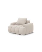 Sillón Kimi de 1 plaza beige - 95x85x84 cm