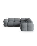 Loretto Symmetrisches Ecksofa 4-Sitzer Grau - 250x250x68 cm