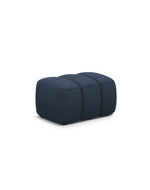 Pouf Kimi 1 Place bleu - 75x55x40 cm