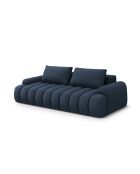 Canapé convertible avec coffre Kimi 4 Places bleu - 250x100x84 cm