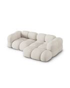 Canapé D'Angle droit Loretto 3 Places beige - 250x147x68 cm