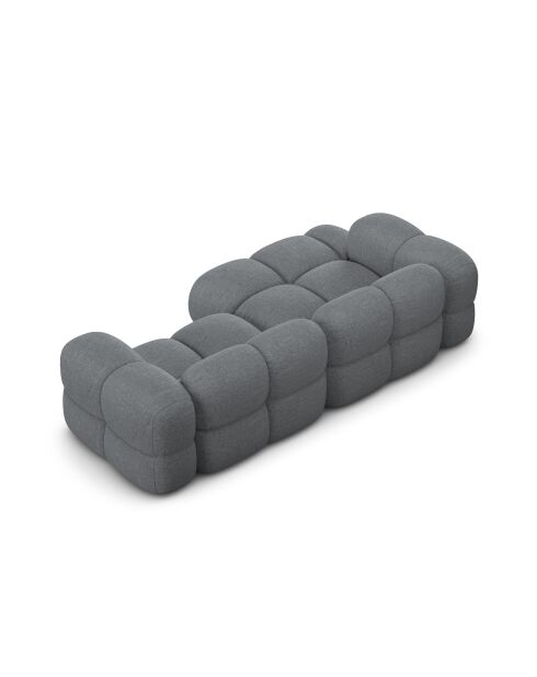 Loretto 3-Sitzer-Ecksofa, grau, links, 250 x 147 x 68 cm