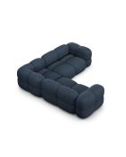 Loretto Symmetrisches Ecksofa 4 Sitzer Dunkelblau - 250x250x68 cm
