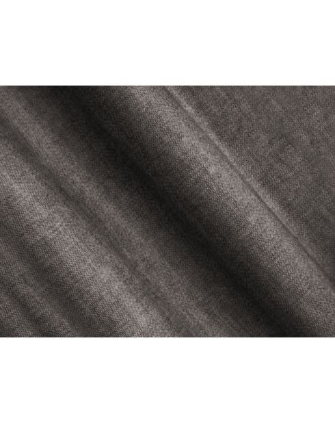 Panorama-Ecksofa (rechte Seite) Loretto Velvet 5-Sitzer Grau - 345x250x68 cm