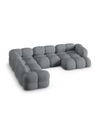 Loretto Panorama-Ecksofa, grau, links offen, 345 x 250 x 68 cm