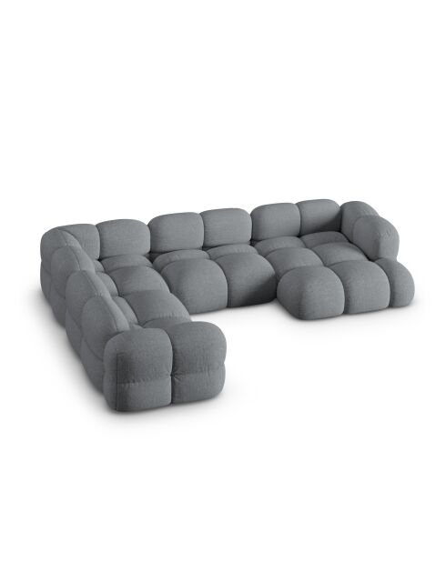 Loretto Panorama-Ecksofa, grau, links offen, 345 x 250 x 68 cm