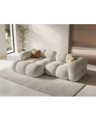 Loretto 3-Sitzer-Ecksofa links beige - 250x147x68 cm