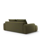 Canapé convertible avec coffre Kimi 4 Places vert - 250x100x84 cm