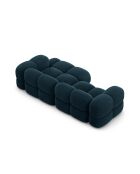 Loretto Velvet Ecksofa, 3-Sitzer, 250 x 147 x 68 cm, Dunkelblau
