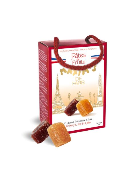 Ballotin de 16 Pâtes de fruits 112 gr