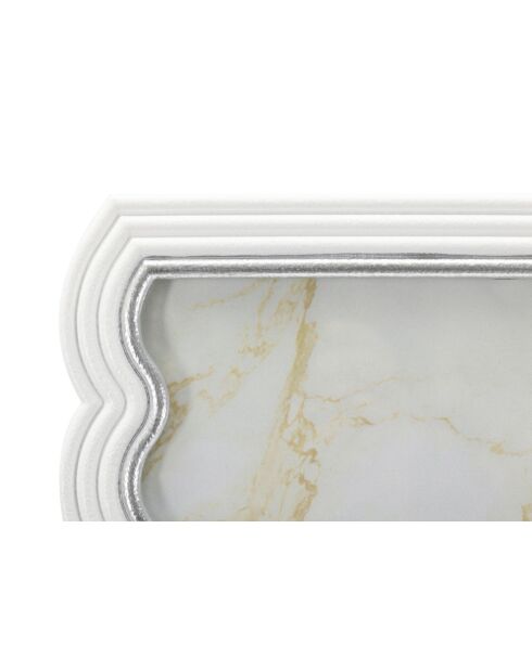 Cadre photo Curty blanc - 25,2x1,7x30,3 cm