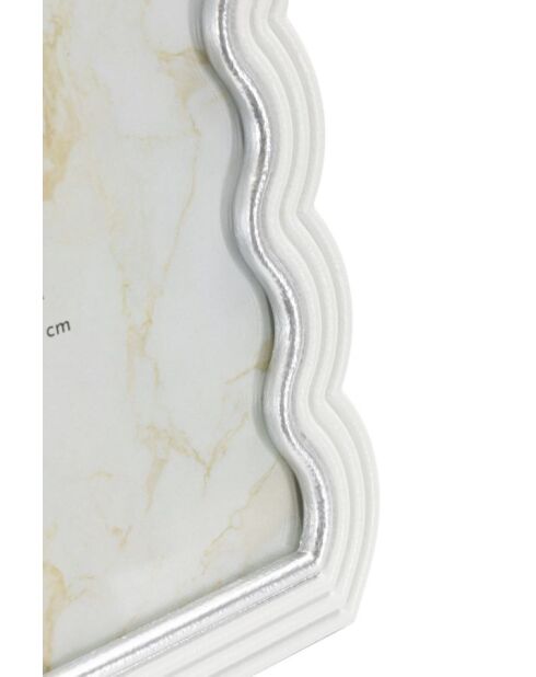Cadre photo Curty blanc - 25,2x1,7x30,3 cm