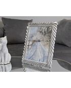 Cadre photo Carvy argenté - 26,3x1,6x31,2 cm