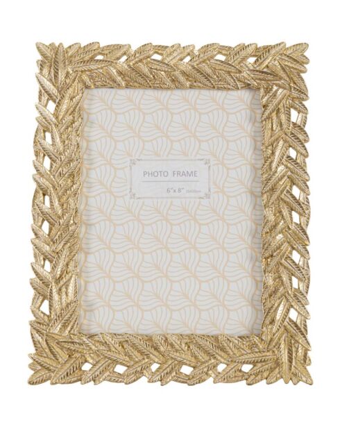 Cadre Photo Solis doré - 21,8x1,8x27 cm