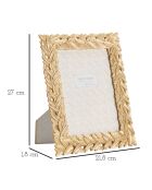Cadre Photo Solis doré - 21,8x1,8x27 cm