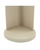 Portavelas Dune Angel crema - 12,5x10x30 cm