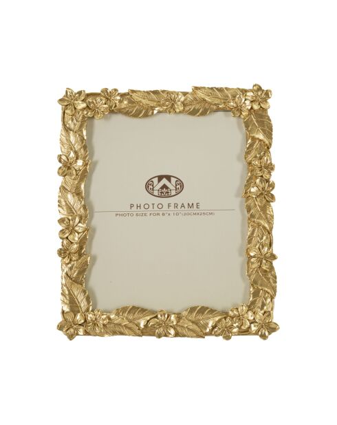 Cadre Photo Leavy doré - 26x2X30,7 cm