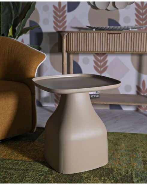 Mesa auxiliar Gea Grey - 48x48x50 cm