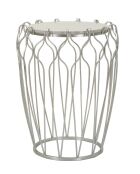 Tavolino da salotto in argento - 47,5x61,5 cm