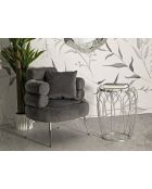 Tavolino da salotto in argento - 47,5x61,5 cm