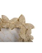 Cadre Photo Farfalle doré - 22,3x2,3x27,8 cm