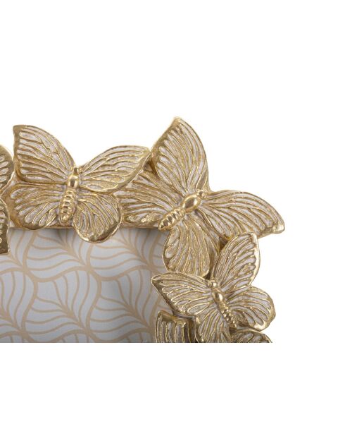 Cadre Photo Farfalle doré - 22,3x2,3x27,8 cm