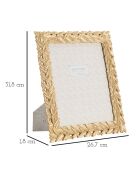 Cadre Photo Solis doré - 26,7x1,8x31,8 cm