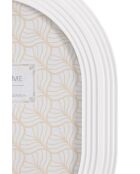 Cadre Photo Ovale blanc - 20x2X25 cm