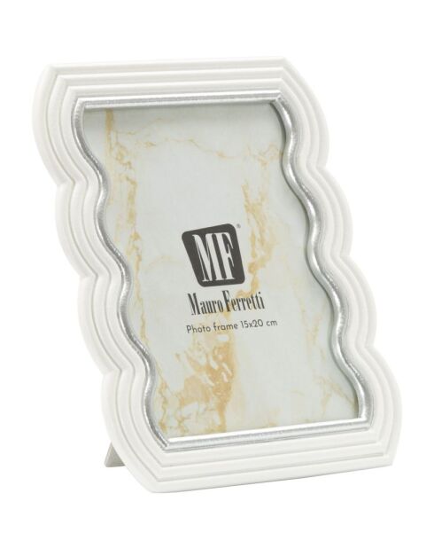 Cadre photo Curty blanc - 19,9x1,5x25,2 cm