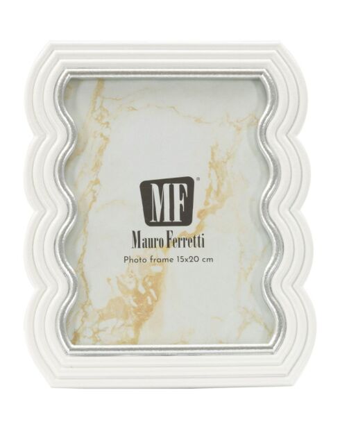 Cadre photo Curty blanc - 19,9x1,5x25,2 cm