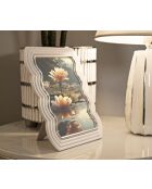 Cadre photo Curty blanc - 19,9x1,5x25,2 cm