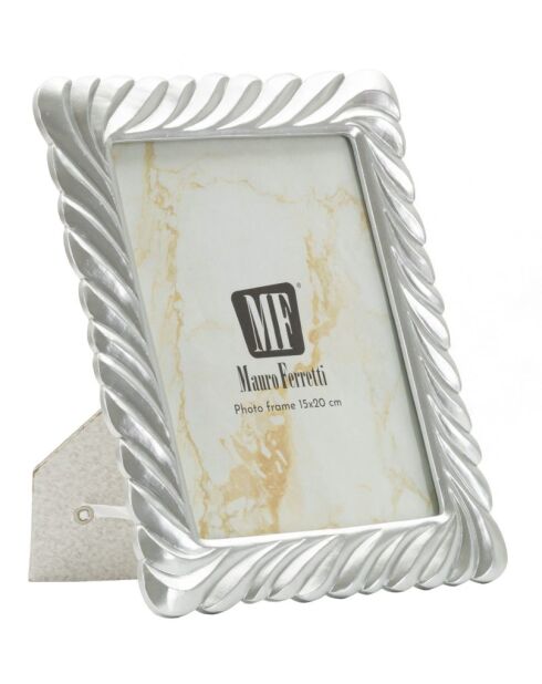 Cadre photo Carvy argenté - 21,3x1,5x26,3 cm