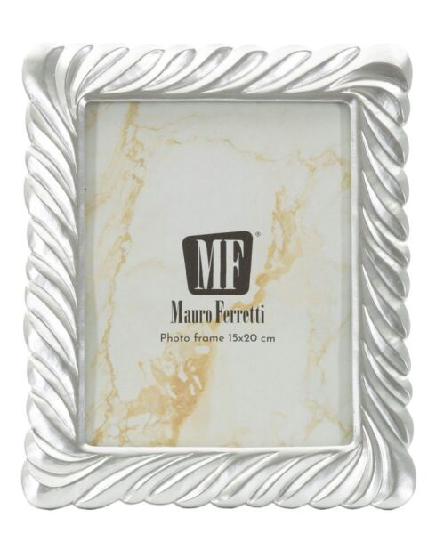 Cadre photo Carvy argenté - 21,3x1,5x26,3 cm