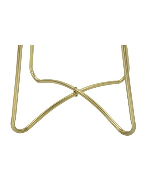 Mesita Grent verde/dorado - 5x59 cm