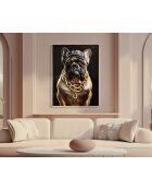 Cuadro de pared lacado con marco Bully Cornice, 62 x 4 x 82 cm