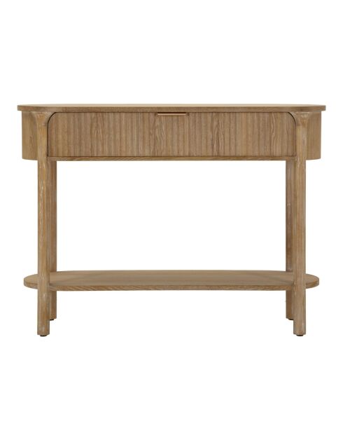 Consola Gothenburg marrón - 110x40x80 cm