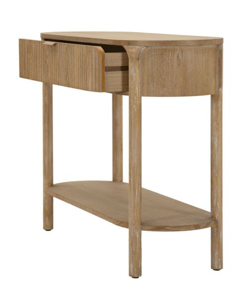 Consola Gothenburg marrón - 110x40x80 cm