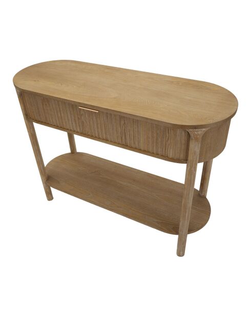 Consola Gothenburg marrón - 110x40x80 cm