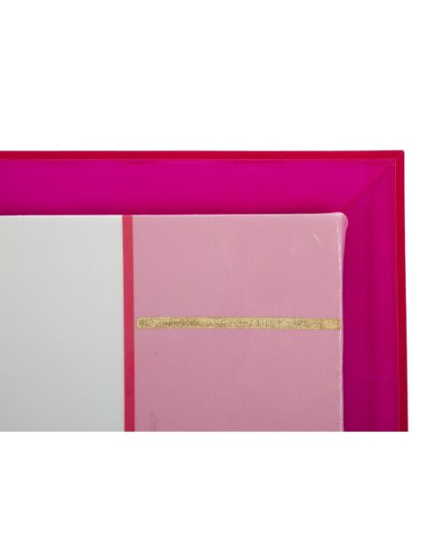 Impression sur toile laquée avec cadre - 60x3,3x80 cm