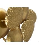 Applique Murale Coque dorée - 44x11x28 cm