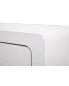 Mesita de noche alta Venus blanca - 60x32x79 cm