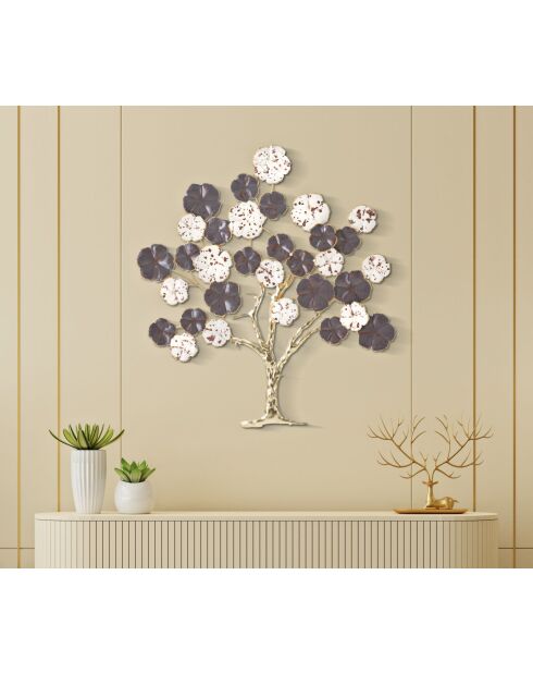 Decoración de pared Albero Violette - 73,7x5x80 cm