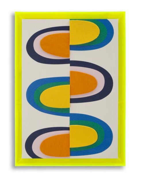 Impression sur toile Pop Art avec cadre - 50x3,3x70 cm