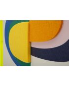 Impression sur toile Pop Art avec cadre - 50x3,3x70 cm