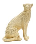 Luipaard goud - 23x15,5x29 cm