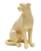 Luipaard goud - 23x15,5x29 cm